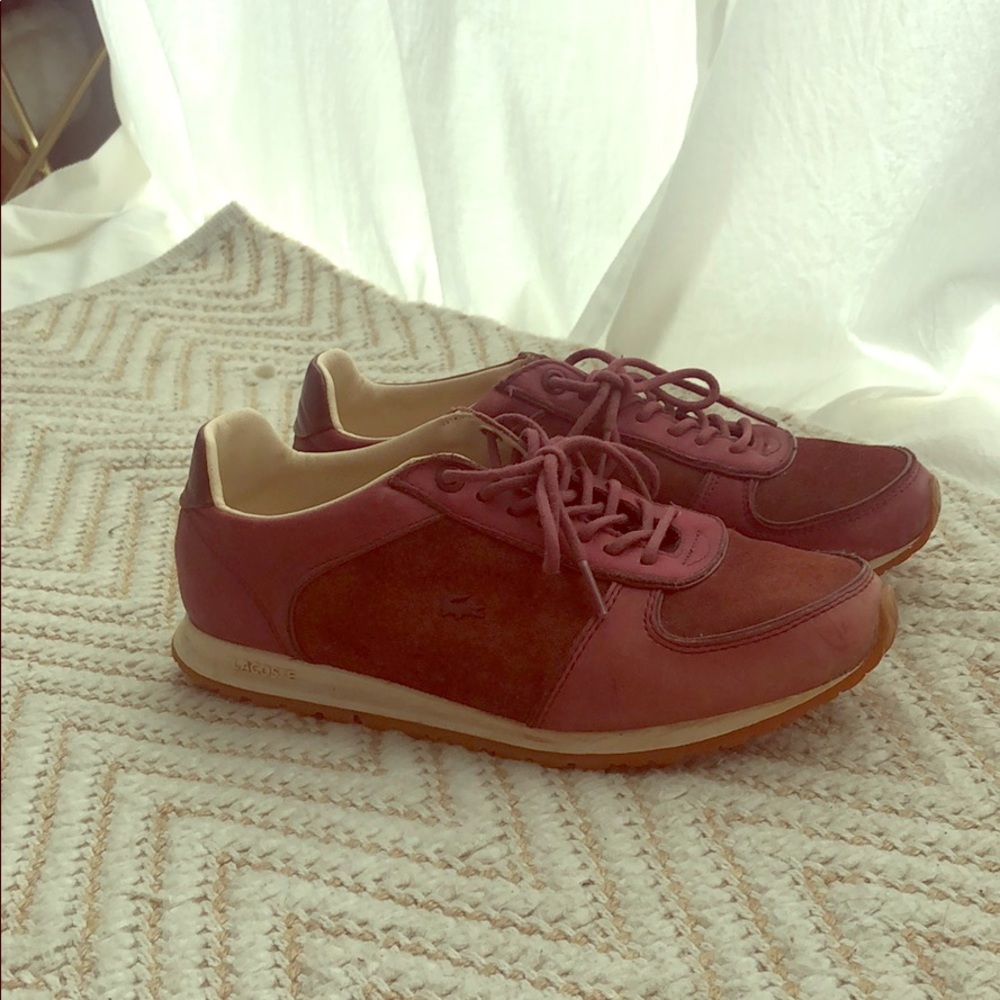 Lacoste Brick color Shoes